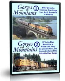 Gorges & Mountains, BNSF & Union Pacific, 2 Disc Set